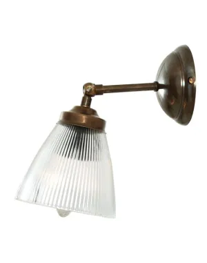 Art Deco prismatic wall light