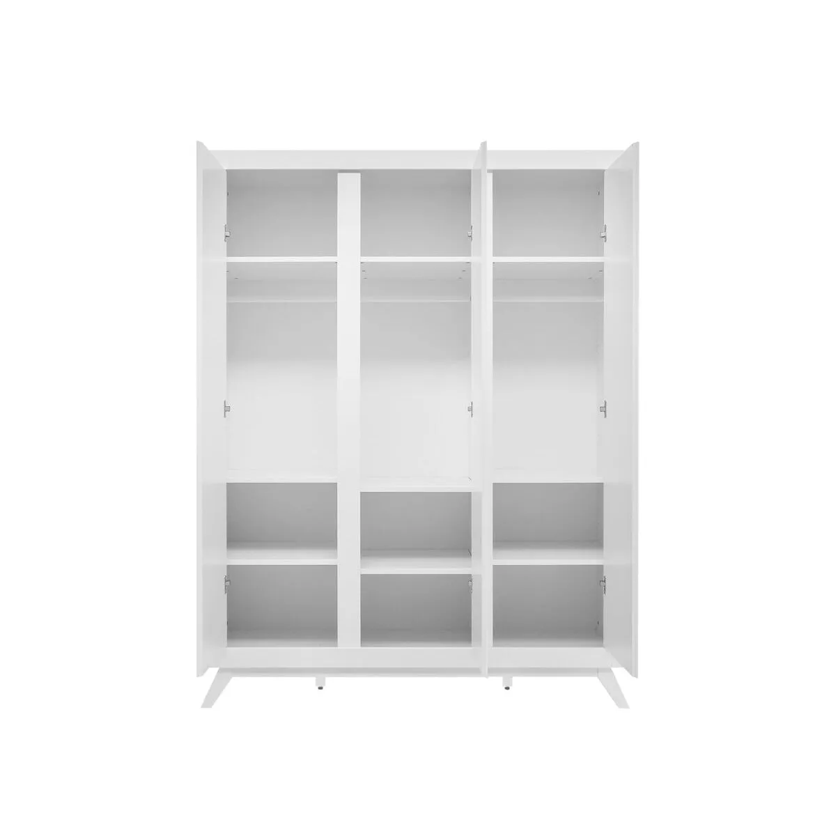 Bopita 3-Door Wardrobe Anne White (Pre-Order; Est. Delivery in 6-10 Weeks)