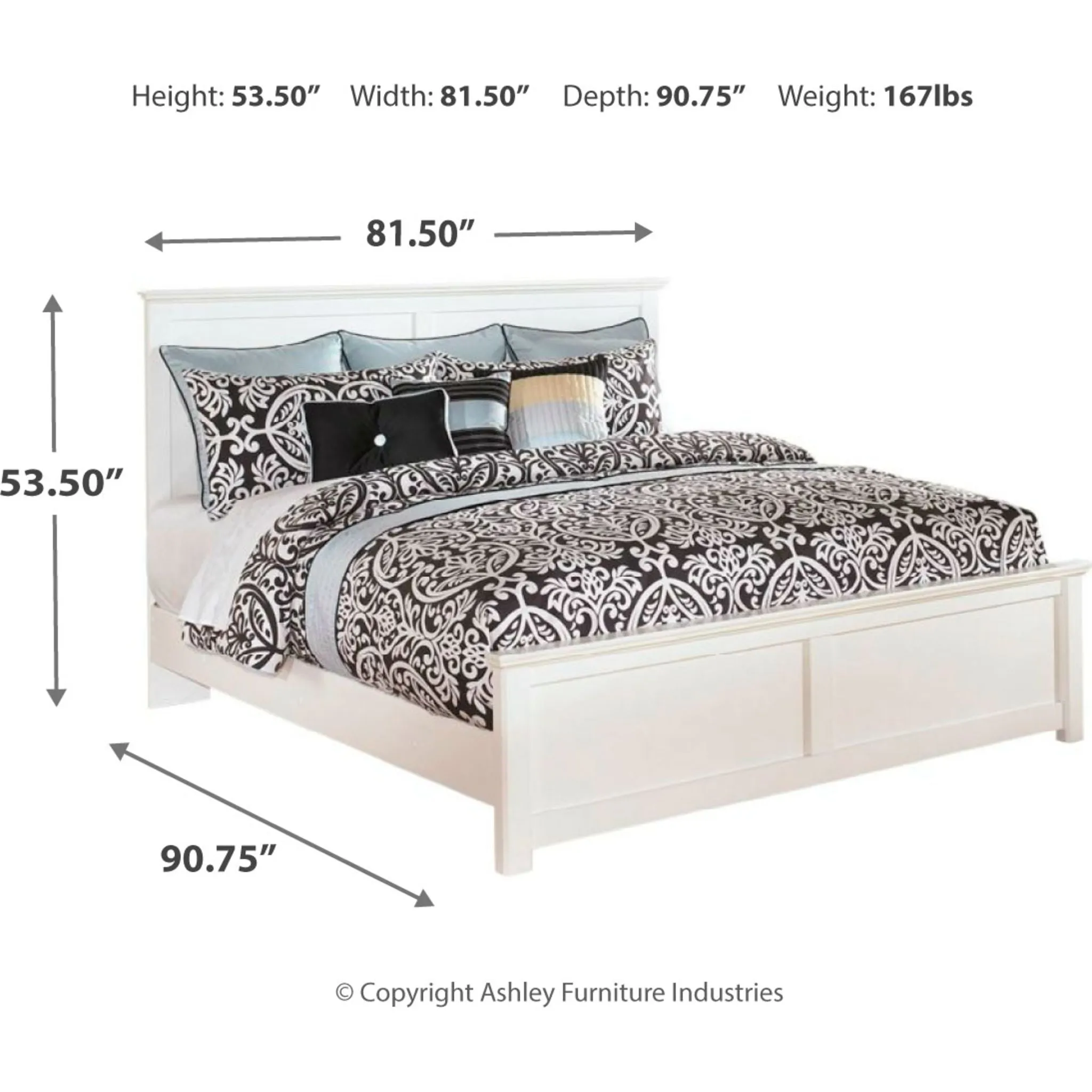 Bostwick Shoals Panel Bed