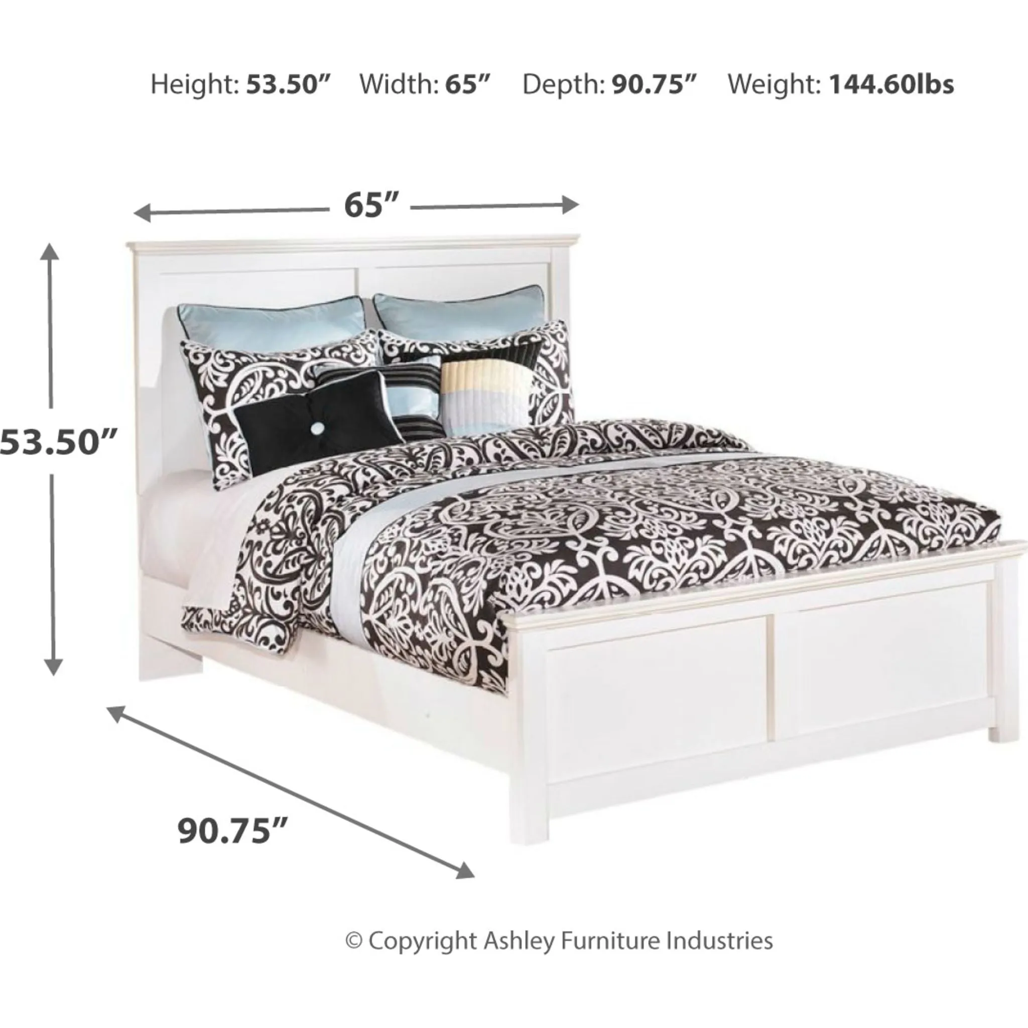 Bostwick Shoals Panel Bed