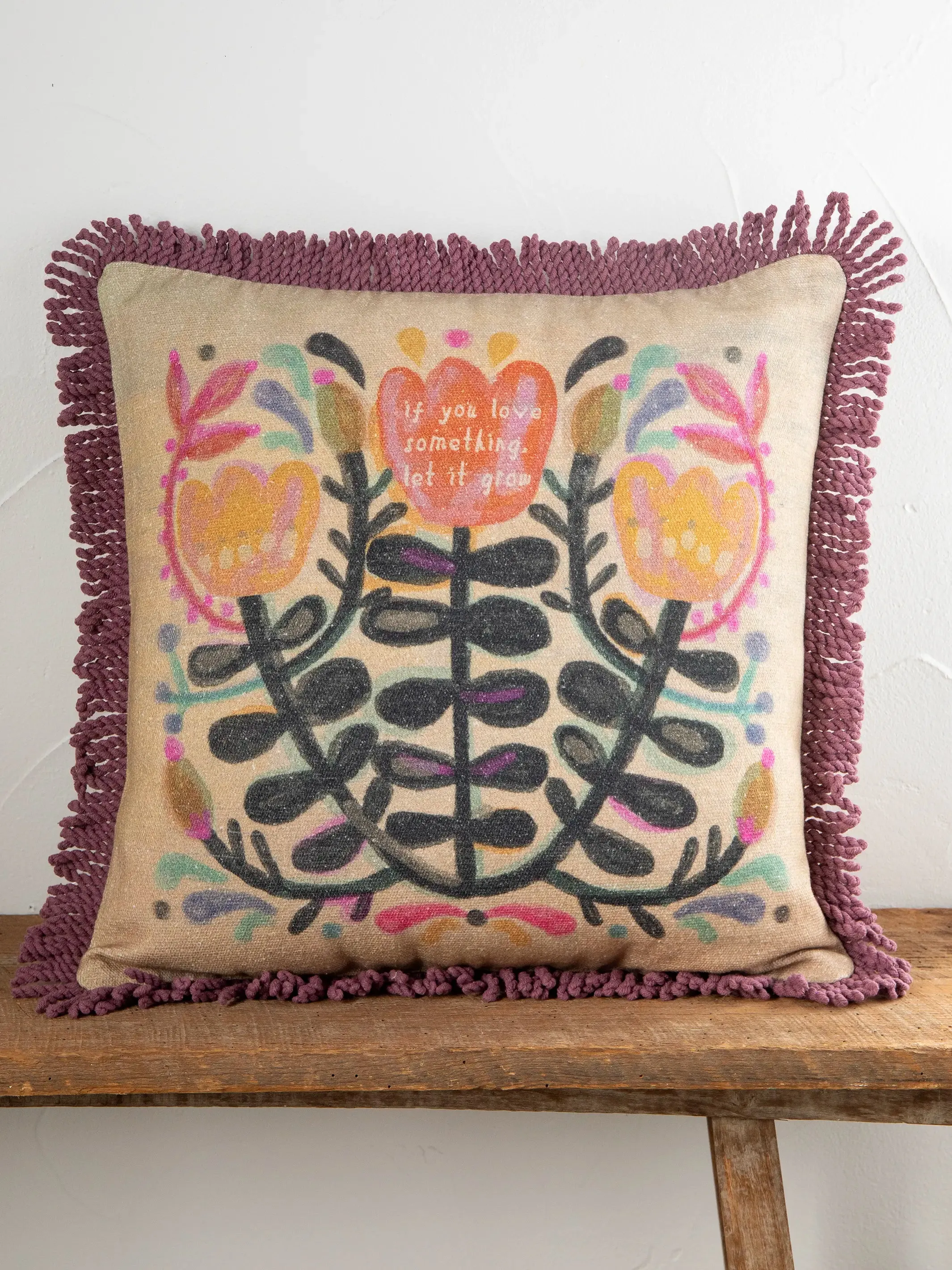 Bungalow Pillow - If You Love Something