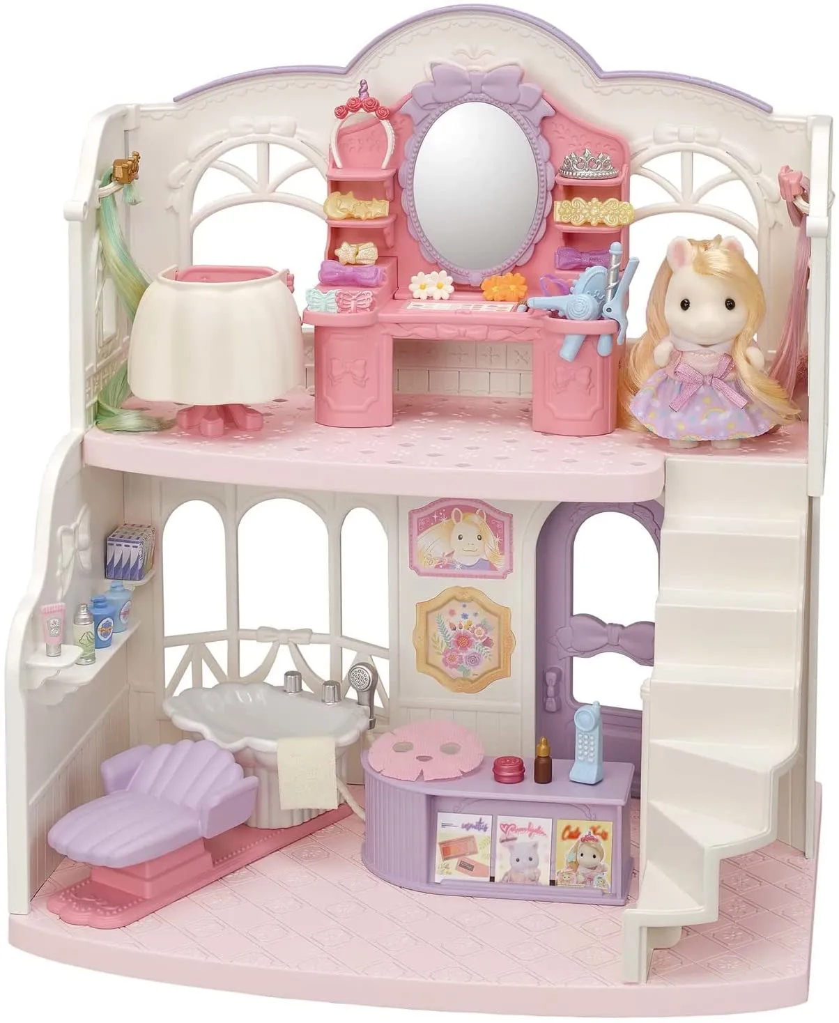 Calico Critters - Pony’s Stylish Hair Salon