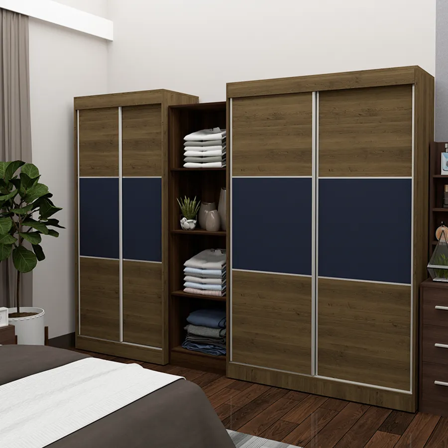 Cascio 120 cm Sliding Wardrobe