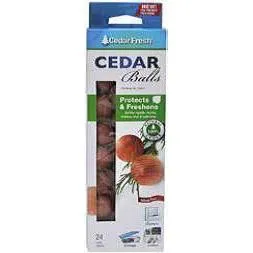 Cedar Natural Moth Balls 24 Pack