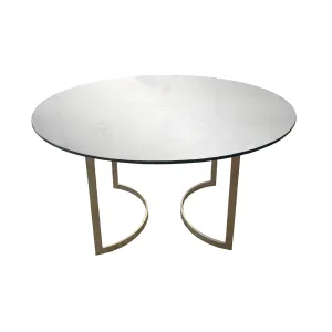 Circular Glass Table