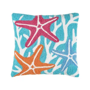 Colorful Starfish Pillow