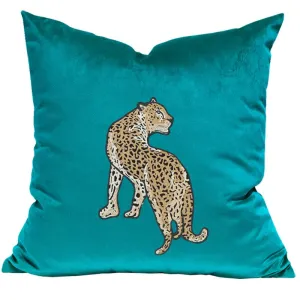 Decorative Pillows for Living Room, Modern Sofa Pillows, Cheetah Decorative Throw Pillows, Contemporary Throw Pillows