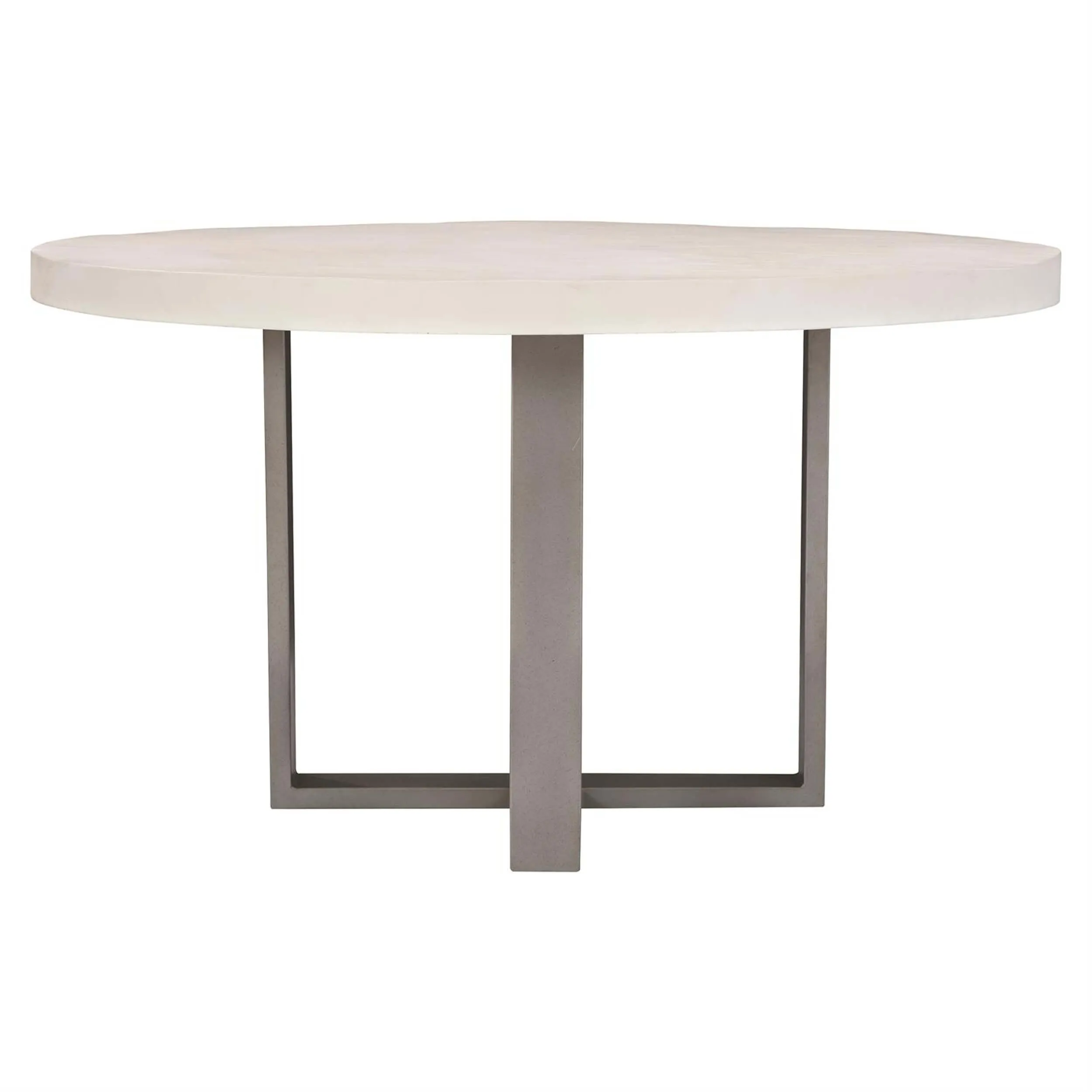 Del Mar Outdoor Dining Table, Bone