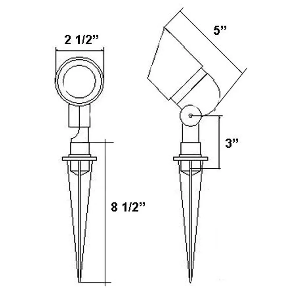 DL01 Spot Light Low Voltage LED Directional Outdoor Up Light Lighting