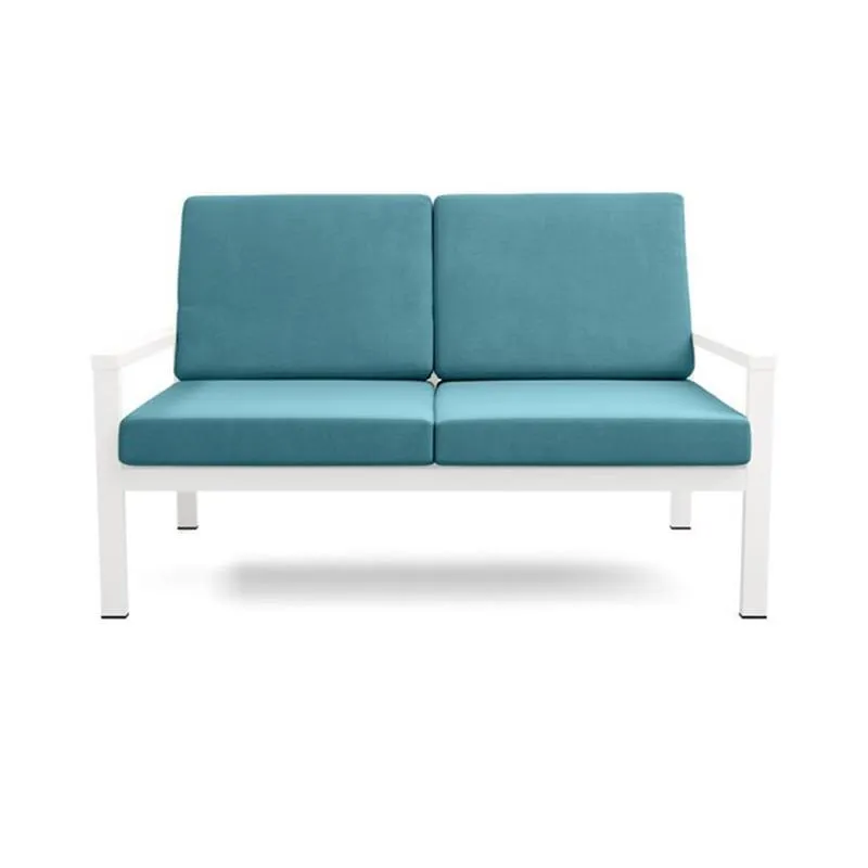 Equinox Painted Deep Seating Two-Seater Sofa