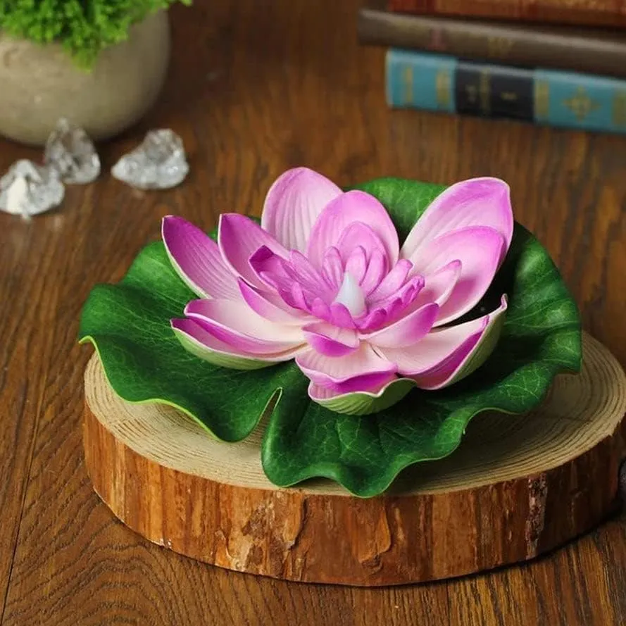 Eswarr Electricals Petals of Radiance: Flower Floating Sensor LED Candle - Blossoming Beauty in Every Flicker - Pack of 36