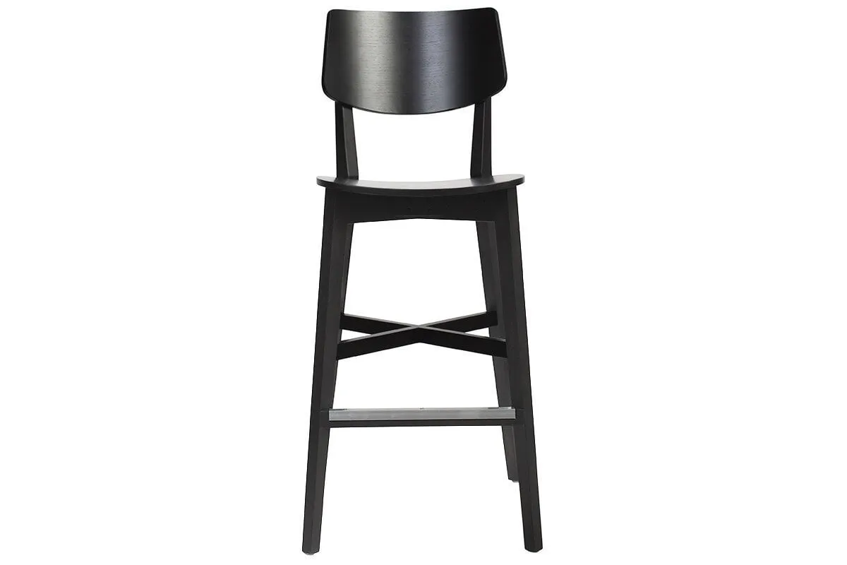 EZ Hospitality Phoenix Cafe and Bar Timber Stool - 760mm Seat Height