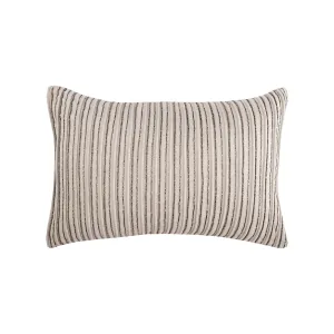 Graphite Stripe Pillow