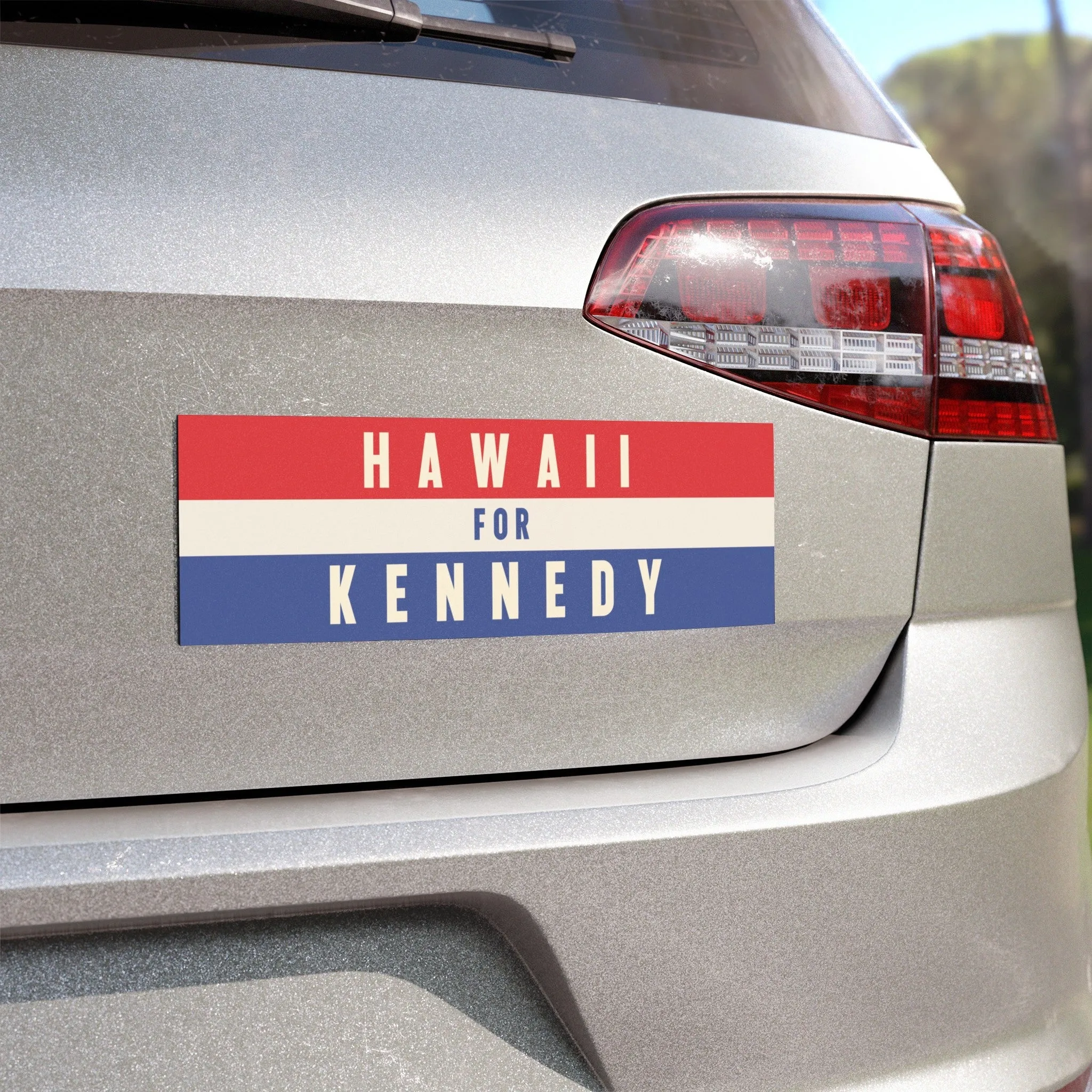 Hawaii for Kennedy Car Magnet