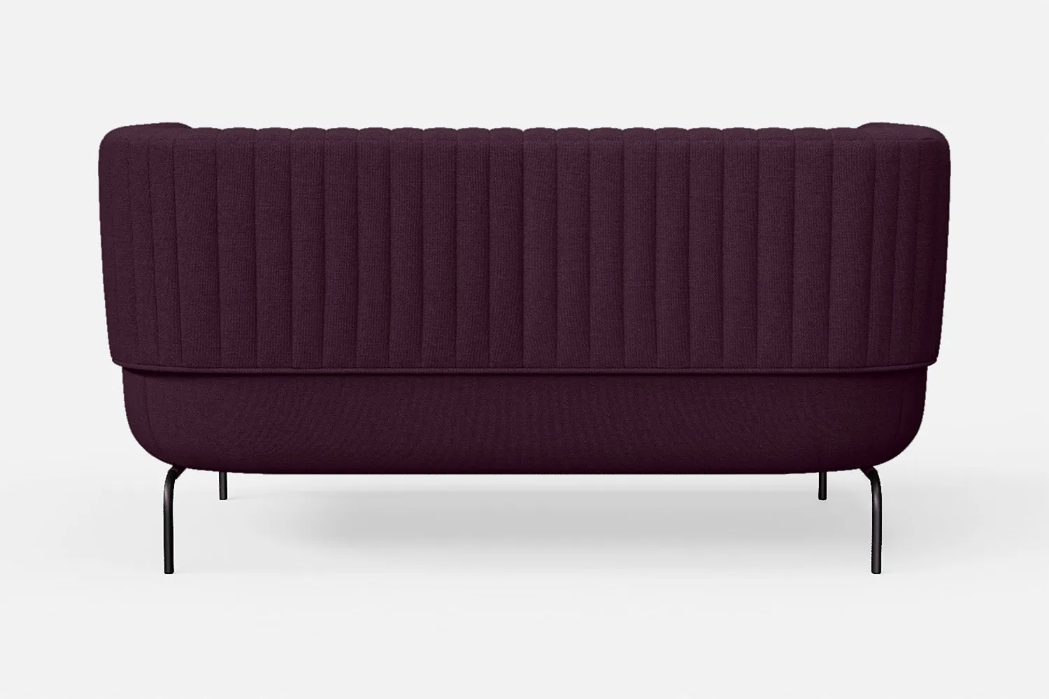 Jackson 2 Seater Sofa Purple Linen Fabric