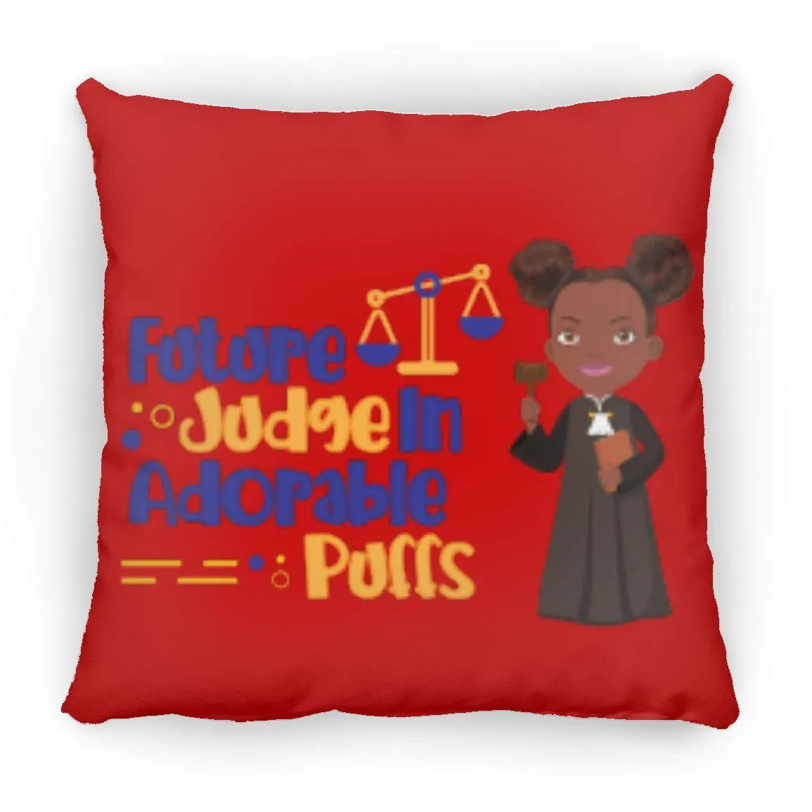 Judge Throw Pillow 16x16