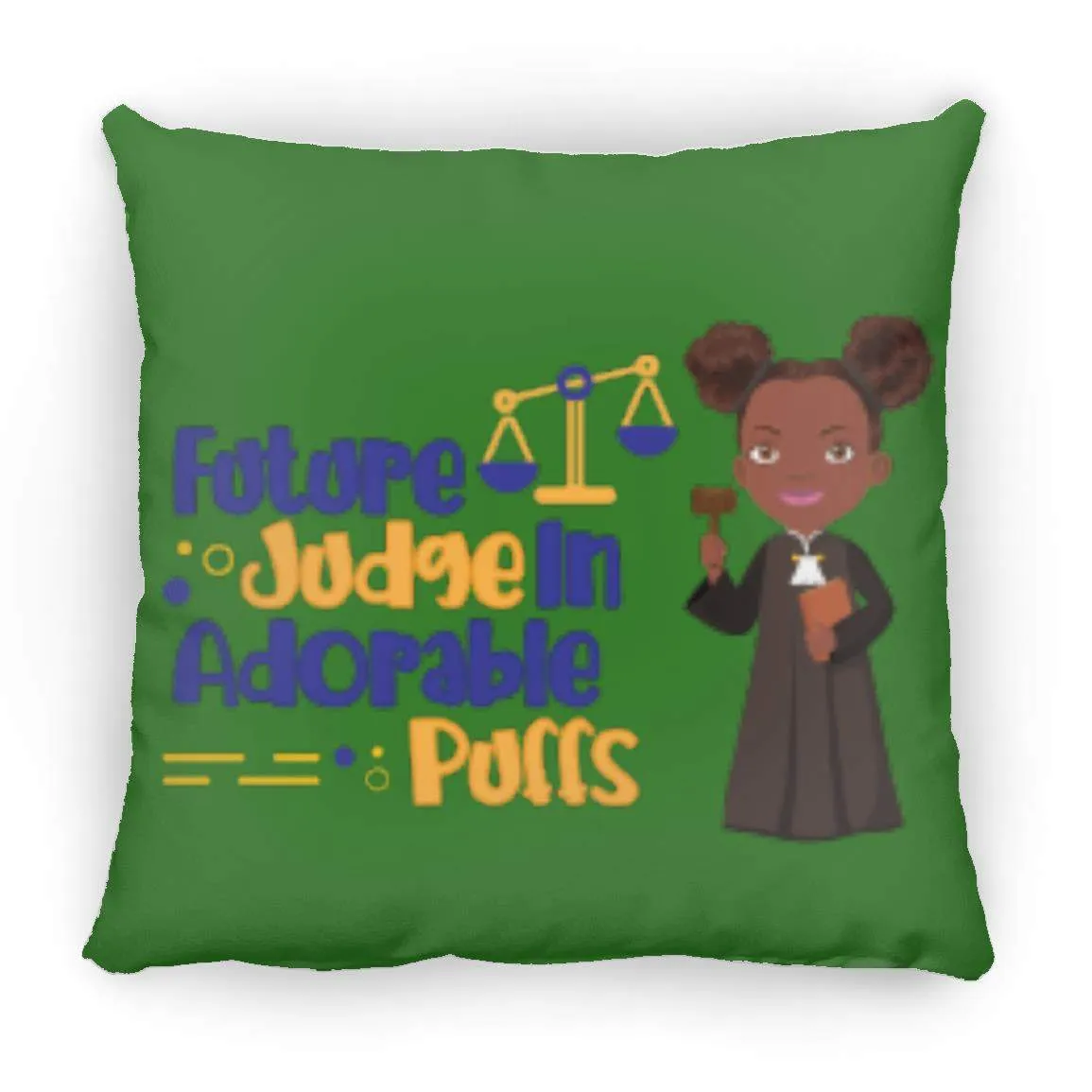 Judge Throw Pillow 16x16