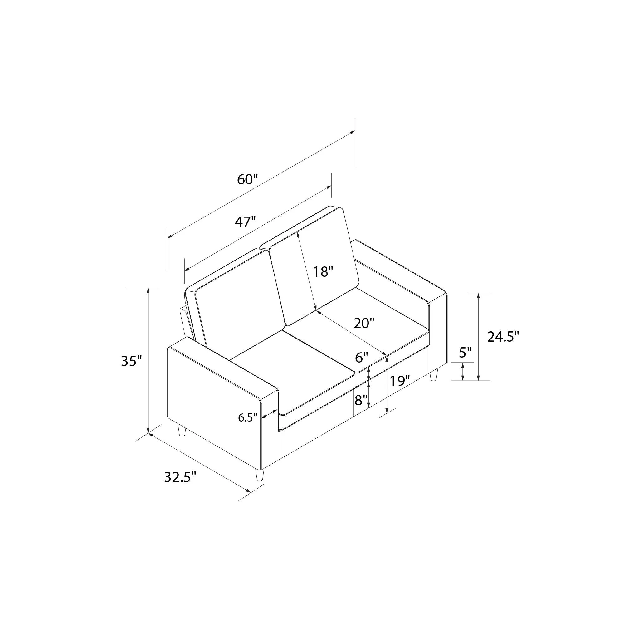 Liah Loveseat