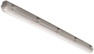 Lithonia Lighting Led Slim Wet Linear Flush Mount Fixture 120 Volts 4 Ft. Led Integrated Panel Array Included