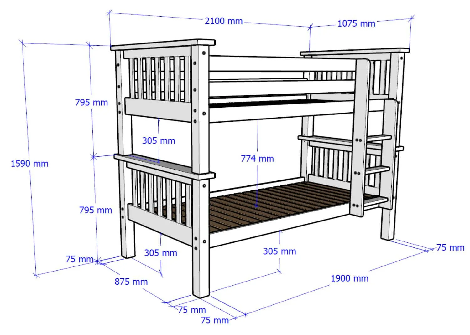 Luca Bunk Bed