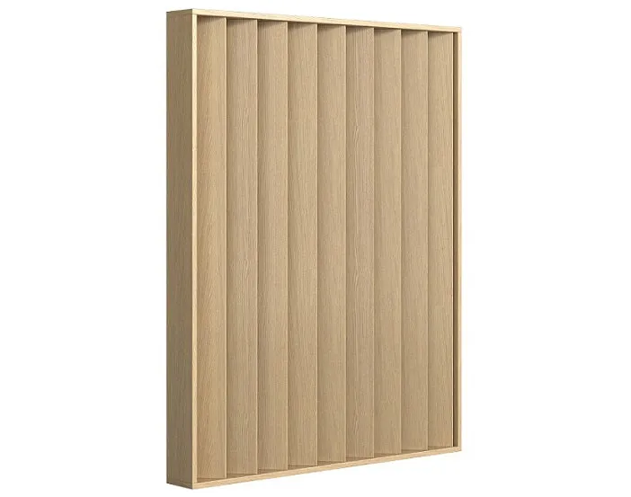 Nufurn Angle Slat Decorative Wall