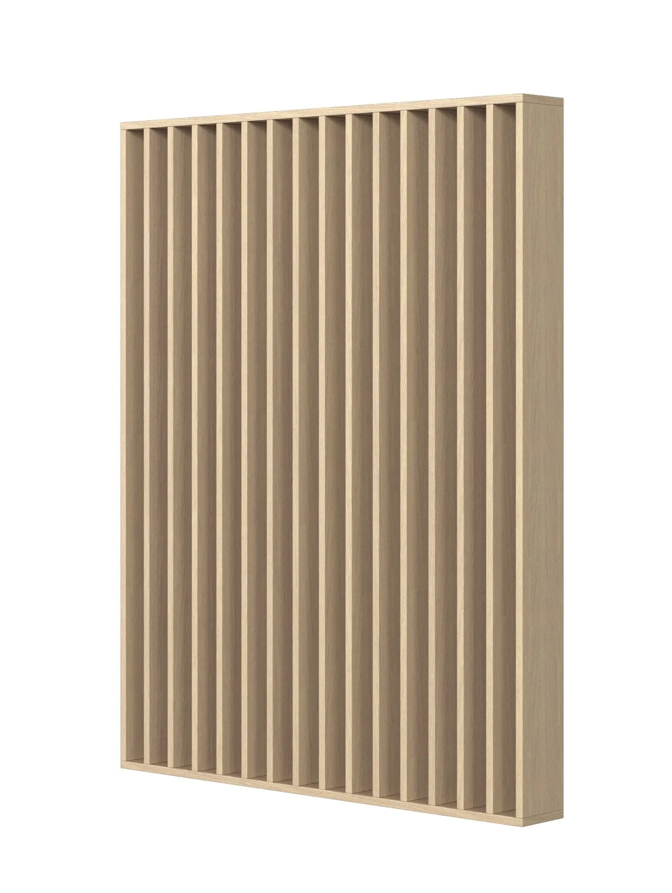 Nufurn Straight Slat Decorative Wall