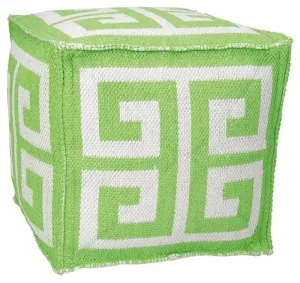 Outdoor Pillow AS555 Apple Green Pouf