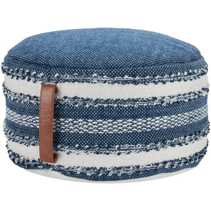 Outdoor Pillow VJ088 Navy Pouf