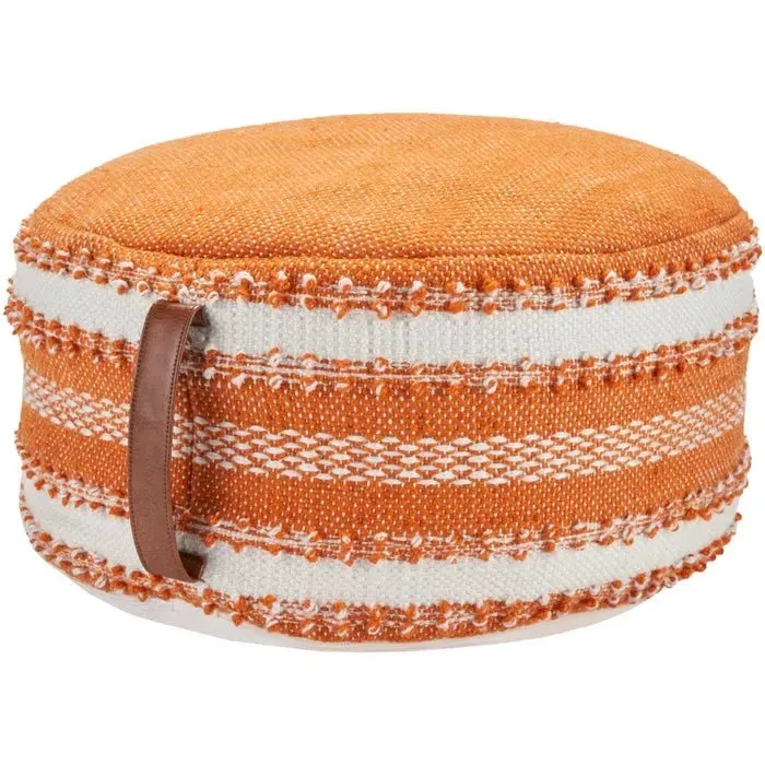 Outdoor Pillow VJ088 Orange Pouf