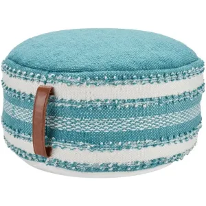 Outdoor Pillow VJ088 Turquoise Pouf