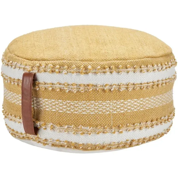 Outdoor Pillow VJ088 Yellow Pouf