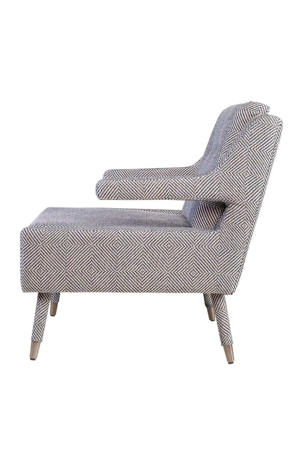 Patterned Modern Lounge Chair | Versmissen Balham