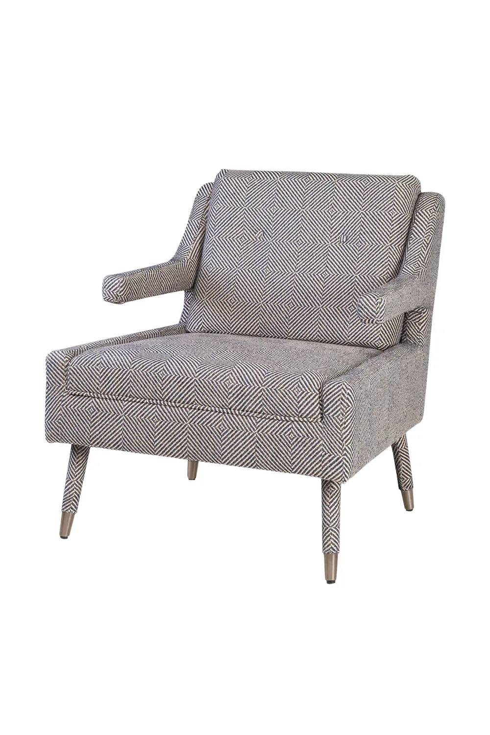 Patterned Modern Lounge Chair | Versmissen Balham