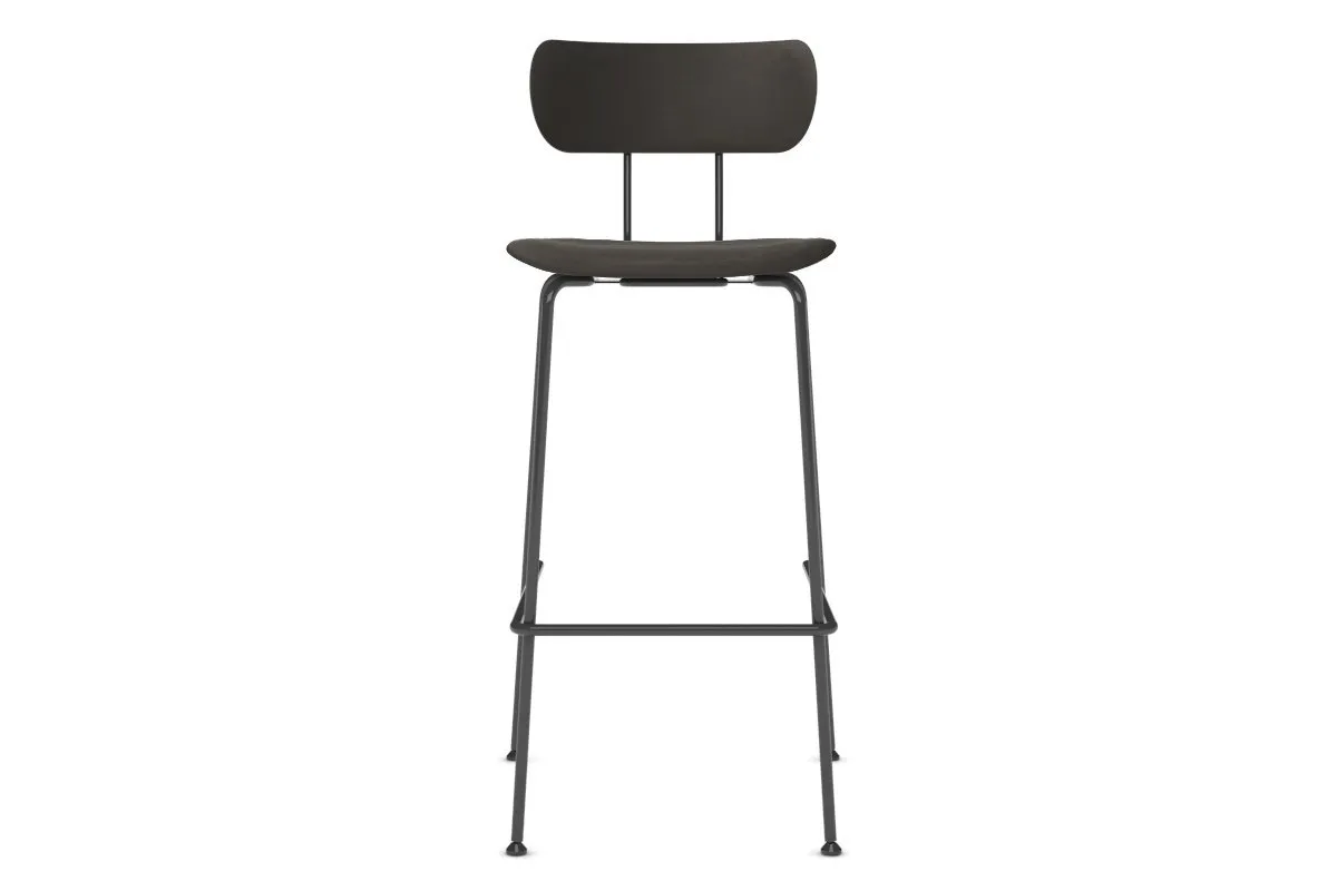 Pedigree Velvet Counter Stool - 760mm Seat Height