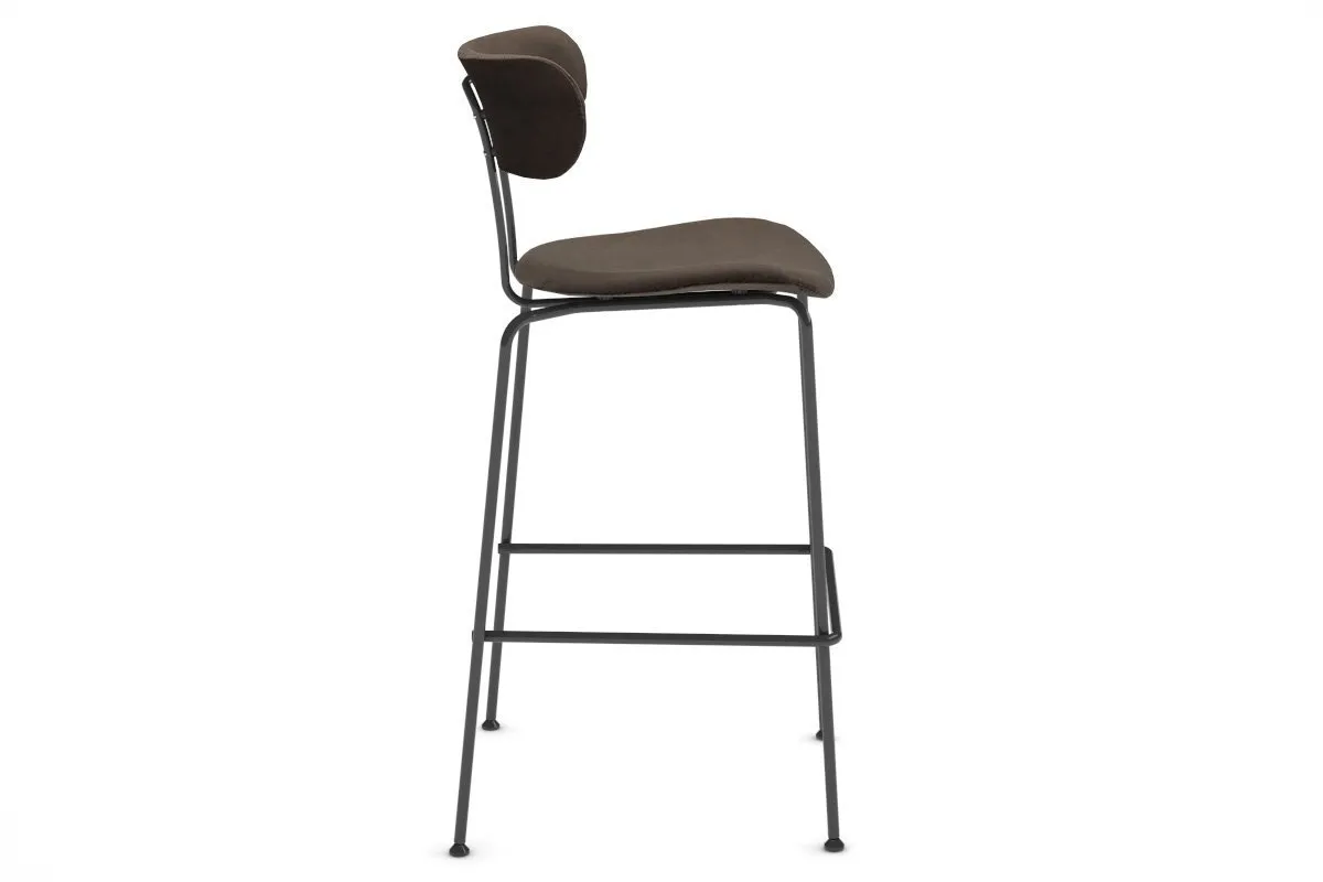 Pedigree Velvet Counter Stool - 760mm Seat Height