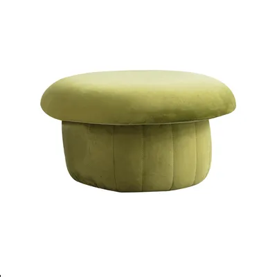 Plush Velvet Mushroom Stool