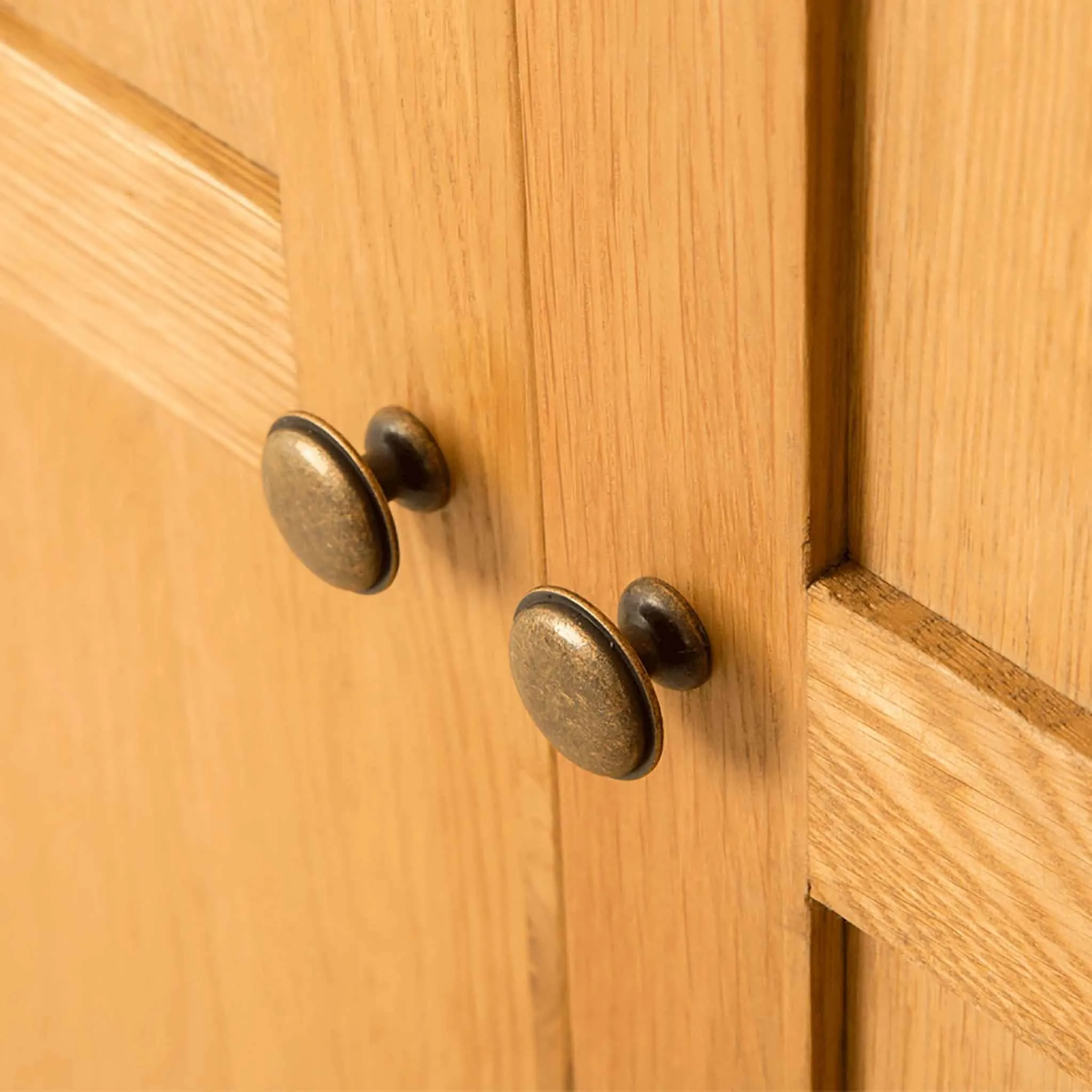 Roseland Oak Double Wardrobe - All Hanging