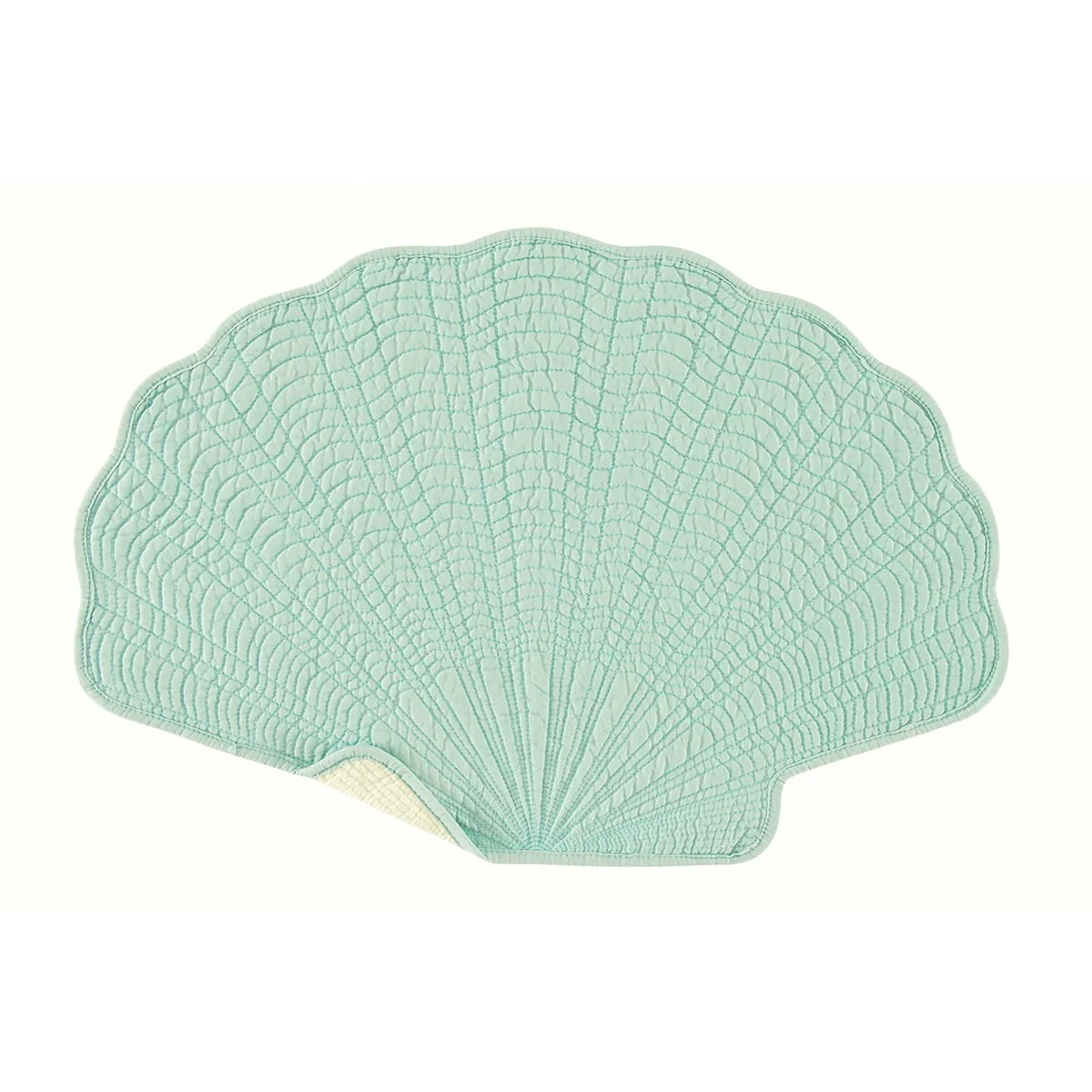 Shell Shaped Placemat Aqua