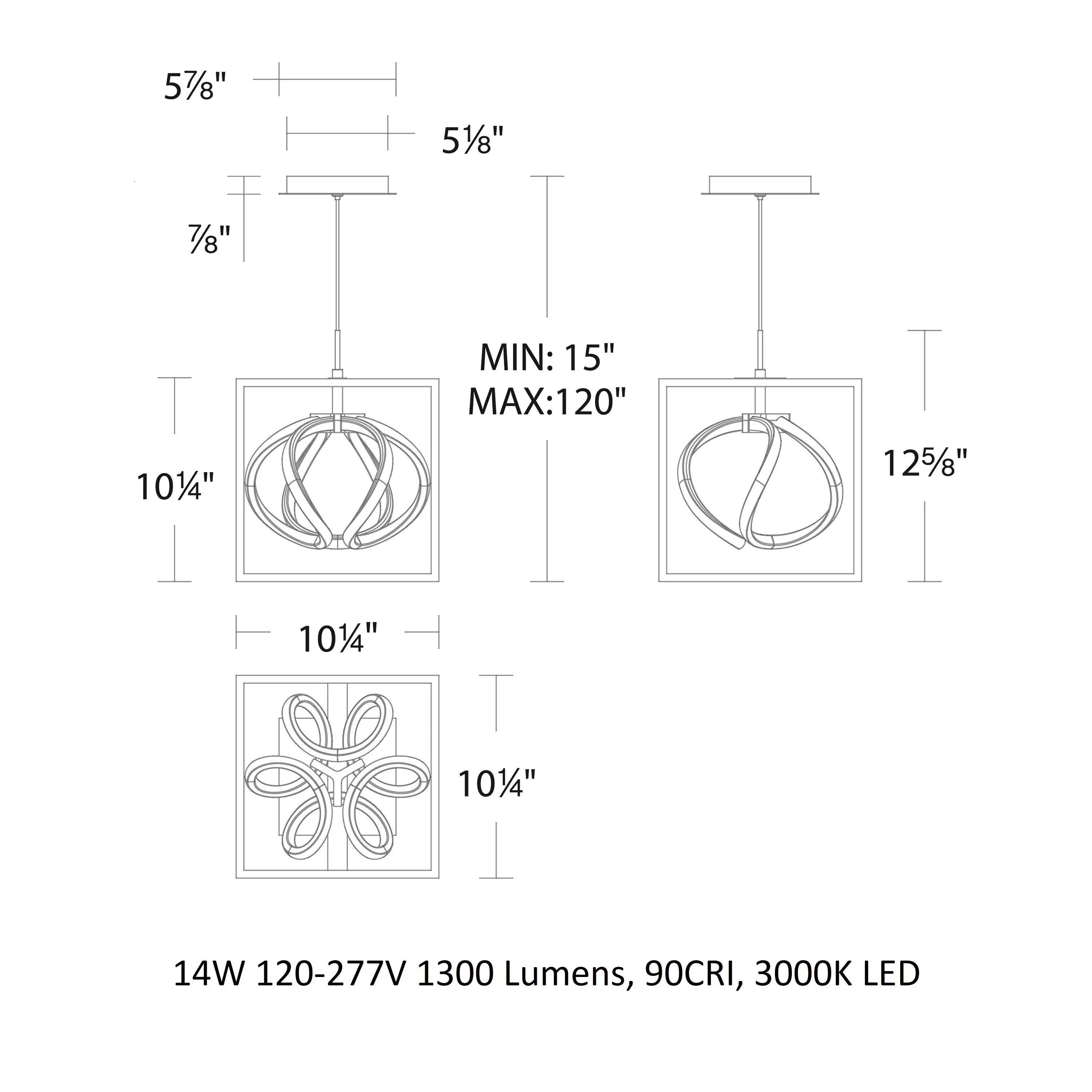 Sinclair LED Mini Pendant Light