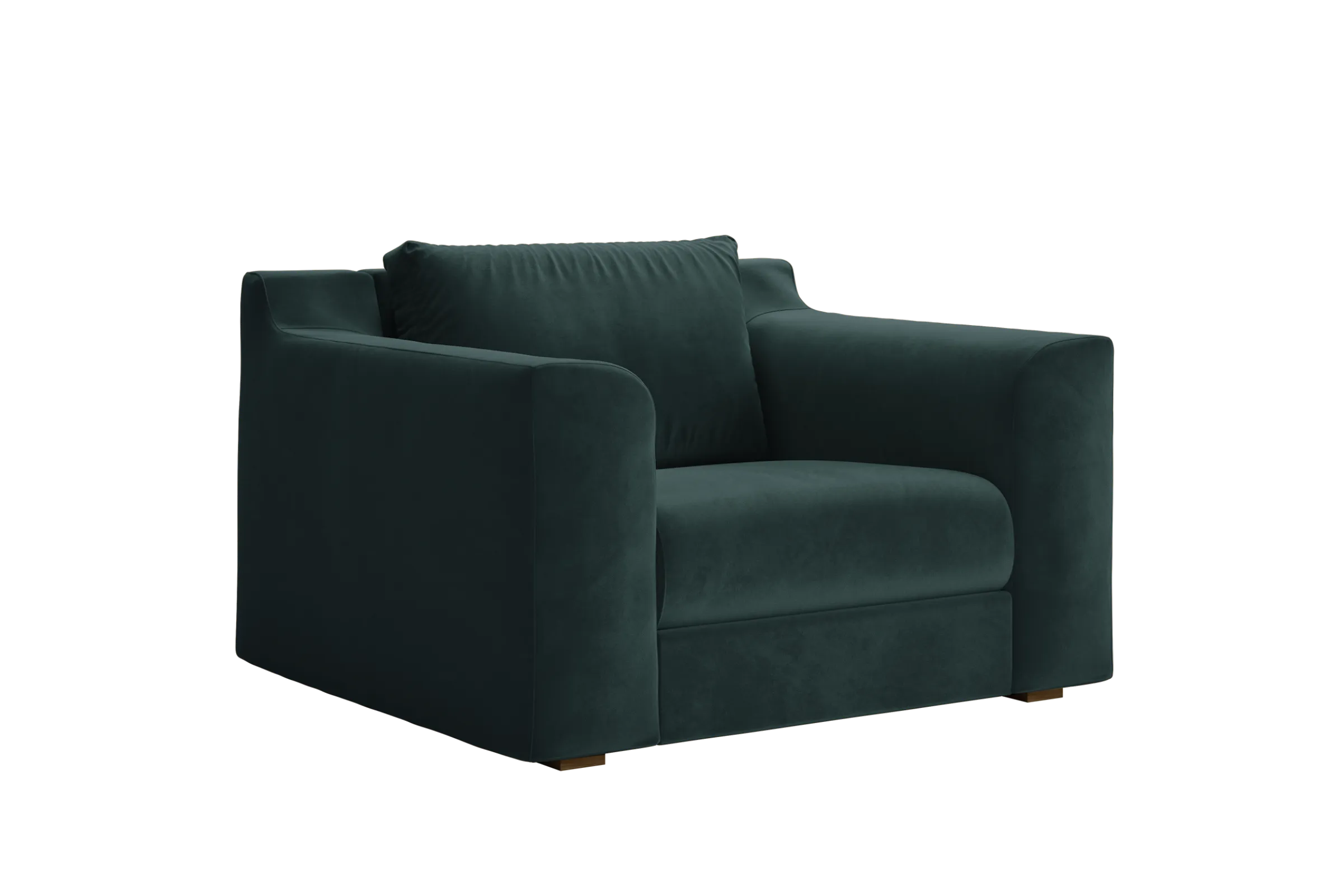 The Elevate Chair in Recycled Velvet