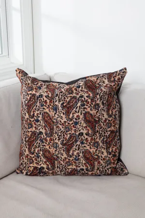 Woven Gudri Block Print Pillow