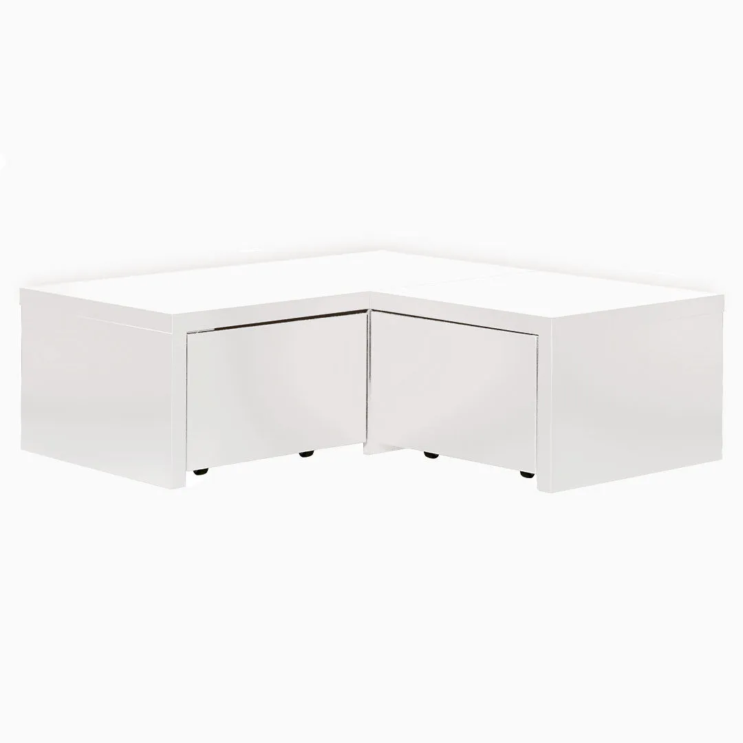 YU Corner Base Unit With Reversible Drawers